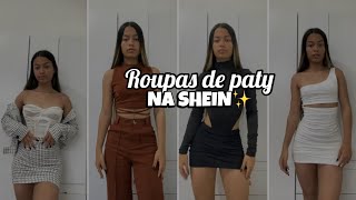 RECEBIDOS DA SHEIN  roupas de paty✨ [upl. by Fang554]