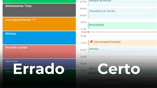 Agenda Organizada Como Planejar seu Dia com Sucesso [upl. by Braeunig252]