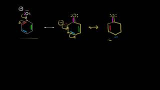 Resonance structures for benzene and the phenoxide anion  Organic chemistry  Khan Academy [upl. by Abott]