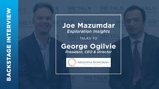 George Ogilvie of Arizona Sonoran Copper Company talks to Joe Mazumdar at the Metals Investor Forum [upl. by Fusuy]