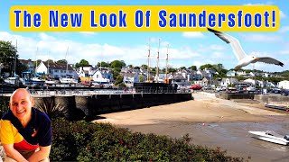 The New Look Of Saundersfoot amp Walk To Wisemans Bridge Pembrokeshire [upl. by Foster]