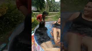 Swimming sa bakuran Sobrang saya pala funny [upl. by Ellett534]