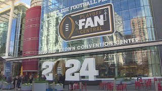 Loads of events leading up to college football national championship game in Houston [upl. by Bael]