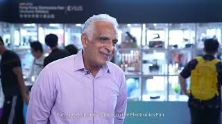 Hong Kong Electronics Fair 2023 – “one minute with” Morris Malekan of NBC Electronics US [upl. by O'Mahony]