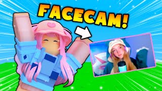 Turning on my FACECAM for the first time Roblox Bedwars [upl. by Radnaskela]