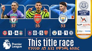 This title race የገናናው ሊግ አጓጊ የዋንጫ ፉክክር  Tribune Live  Tribune Sport  ትሪቡን ስፖርት [upl. by Cynarra]