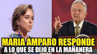 ⚠️¡YA RESPONDIÓ⚠️María Amparo le responde al presidente sobre la triangulación de din3r0 [upl. by Suirrad]