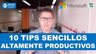 10 Tips sencillos altamente productivos en Excel  TopsdeExcel [upl. by Noirred]