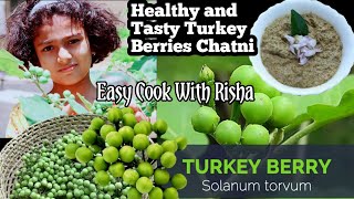 Healthy amp Tasty Turkey Berries Chatni  Easy Cook With Risha [upl. by Annawad]