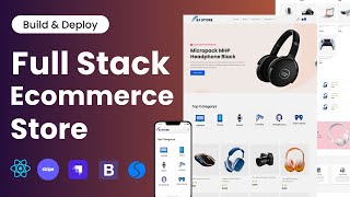 Build amp Deploy a Full Stack ECommerce Store with Reactjs Strapi Headless CMS amp Stripe Payment [upl. by Julis764]