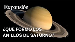 ¿Cómo se formaron los anillos de Saturno [upl. by Htebasil]