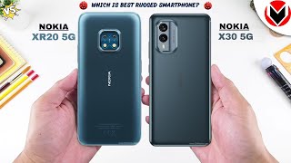 Nokia XR20 Vs Nokia X30 [upl. by Dorsy816]