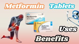 Metformin Hydrochloride 500 mg  Metformin tablet 500 mg  Metformin tablet benefits amp Side effects [upl. by Sanjiv]