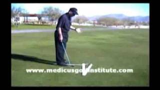 Medicus Golf Instruction  VisionTrack [upl. by Hgielar533]