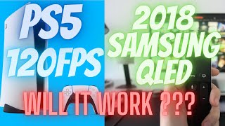 How to get your 2018 Samsung QLED to work with the 120fps mode on PS5 [upl. by Mulligan]