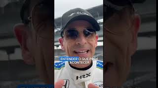 Hélio Castroneves fala sobre os testes pra INDY 500 [upl. by Adnilab]