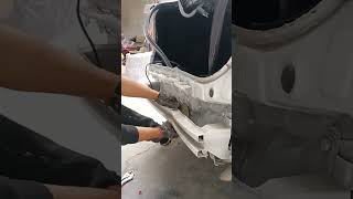 Manual correcting process of car anticollision beam [upl. by Dearborn]