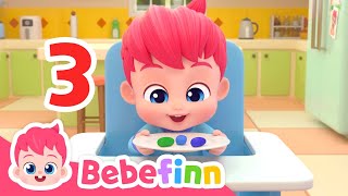 One Two Three  EP21  Bebefinn Number Song for Kids  Bebefinn  Nursery Rhymes amp Kids Songs [upl. by Ykroc]