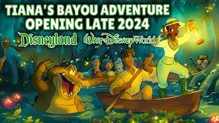 Tianas Bayou Adventure OPENING in 2024 New Ride at Disneyland amp Walt Disney World [upl. by Vullo353]