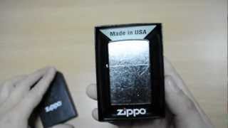 Зажигалка Zippo 207 Street Chrome [upl. by Bruyn233]