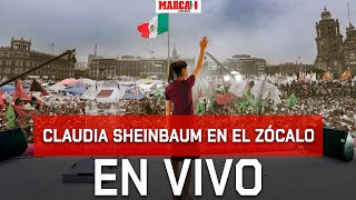 Claudia Sheinbaum acude al Zócalo como Presidenta de México I EN VIVO [upl. by Cynthea]