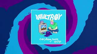 vaultboy  everything sucks  sped up version Official Visualizer [upl. by Cestar]