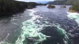 Drone video from Skookumchuck BC Canada [upl. by Nylkcaj]