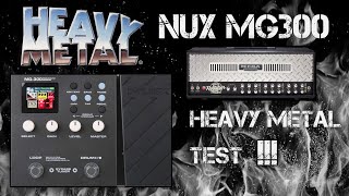 NUX MG 300  Metal brutal [upl. by Hanson933]