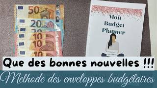 BILAN enveloppe budget semaine 3 de JUILLET REMPLISSAGE S4 💌Idées repas🥘 [upl. by Asserat]