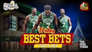 30 Yesterday NBA Finals Game 4 Mavs vs Celtics Best Bets  June 14th 2024  THE FREE THREE [upl. by Bord]