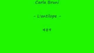 Carla Bruni  Lantilope  489 [upl. by Shandee]