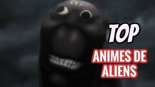 Top 12 Aliens Anime [upl. by Ahsyle]