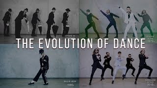 The Evolution of Dance  1950 to 2019  By Ricardo Walkers Crew [upl. by Diskson]