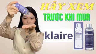 Hãy xem trước khi mua nhé  Review toner klairs tím không mùi [upl. by Curran]