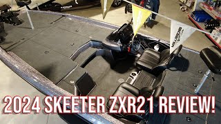 2024 Skeeter ZXR 21 Review the Ultimate Fishing Machine [upl. by Pansie]