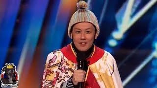 Enishi Full Performance  Americas Got Talent 2023 Auditions Week 7 [upl. by Jessalin178]