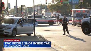 2 adults shot in head inside car carrying children in Chicago police say [upl. by Iolanthe]