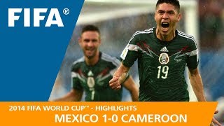 Mexico v Cameroon  2014 FIFA World Cup  Match Highlights [upl. by Trager]