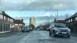 24 Chadderton real test route GreengateVictoria ave side [upl. by Aura]