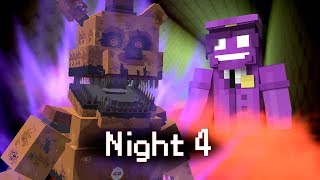 MINE Nights at Freddys ORIGINS  Night 4  Five Nights at Freddys Minecraft Roleplay [upl. by Budworth256]