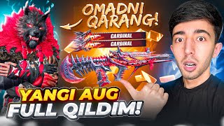 😱6000 UC YANGI AUG FULL QILDIM va ULTIMATE OLDIM 🥵 OMADNI QARANG [upl. by Hughie]