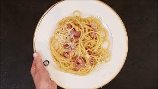 Spaghetti alla carbonara [upl. by Kano]