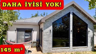 YAPILMIŞ EN İYİ Prefabrik Ev Turu ve Fiyatı  USTALIK DÖNEMİ ESERİ  Yeni Nesil Yalıtım 145 m² [upl. by Eamon]