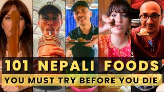 101 Nepali Foods You MUST TRY Before You Die  🇳🇵 [upl. by Miranda894]