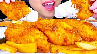 Asmr Mukbang  Fish And Chips  Eating Sounds  ASMR Phan [upl. by Ellebasi176]