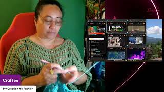 Lets Create Something Useful  7th CrafTee Live Crochet Along [upl. by Okimik]