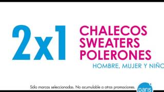 ¡2x1 en Chalecos Sweaters y Poleros [upl. by Beebe247]