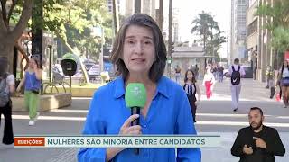 Brasil tem 8 milhões de eleitoras a mais mas mulheres ainda são minoria entre candidatos [upl. by Bobette]