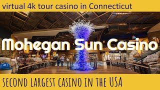 Virtual 4K Tour of Mohegan Sun Casino Explore Entertainment Destination in Connecticut [upl. by Cott]