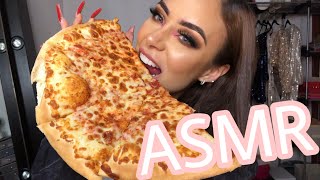 ASMR COMIENDO PIZZA  ASMR MUKBANG  SAMII HERRERA [upl. by Enyak]